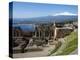 The Greek Amphitheatre and Mount Etna, Taormina, Sicily, Italy, Mediterranean, Europe-Stuart Black-Premier Image Canvas