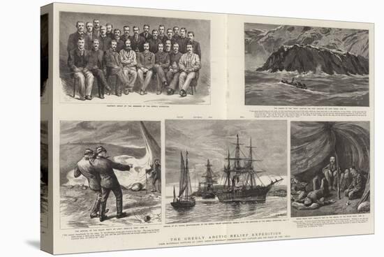 The Greely Arctic Relief Expedition-Charles William Wyllie-Premier Image Canvas