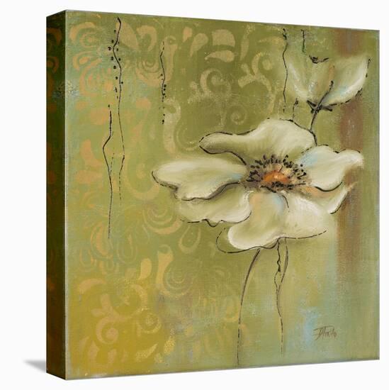 The Green Flowers II-Patricia Pinto-Stretched Canvas