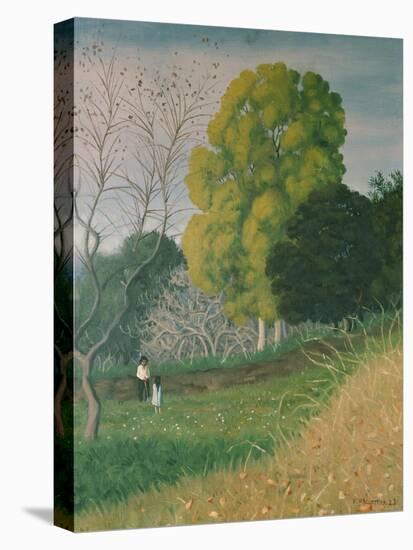 The Green Tree, Cagnes-Félix Vallotton-Premier Image Canvas