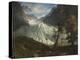 The Grindelwald Glacier, 1838 (Oil on Canvas)-Thomas Fearnley-Premier Image Canvas