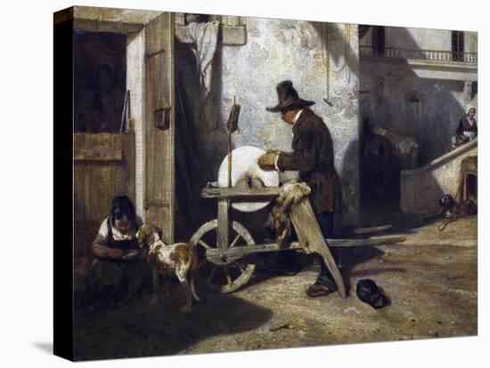 The Grinder, Ca 1840-Alexandre Gabriel Decamps-Premier Image Canvas