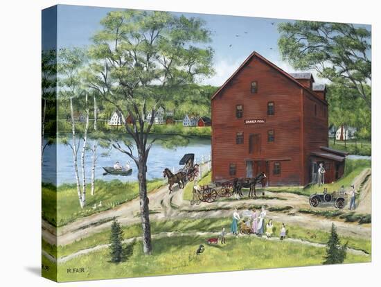 The Grist Mill (At West Stockbridge)-Bob Fair-Premier Image Canvas