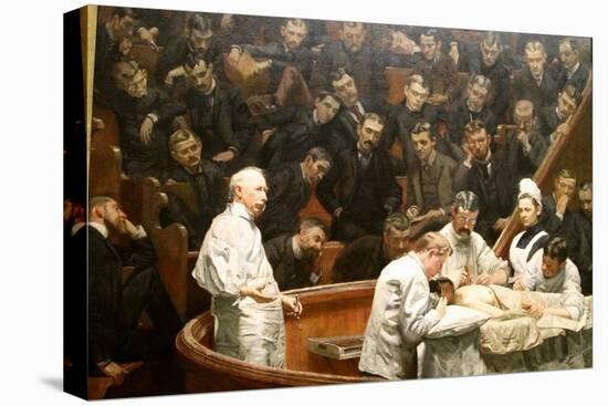 The Gross Clinic, Or, The Clinic Of Dr. Gross-Henryk Siemiradzki-Stretched Canvas