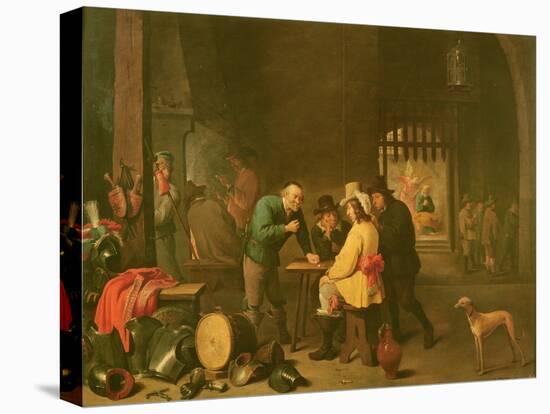 The Guard Room (Oil on Canvas)-David The Elder Teniers-Premier Image Canvas