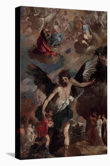 The Guardian Angel (L'Angelo Custode)-Francesco Maffei-Premier Image Canvas