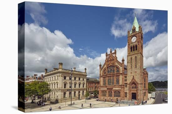 The Guildhall, Derry (Londonderry), County Londonderry, Ulster, Northern Ireland, United Kingdom, E-Nigel Hicks-Premier Image Canvas