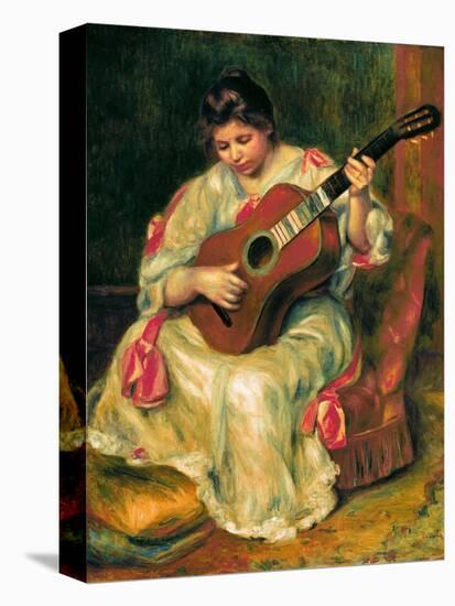 The Guitar Player-Pierre-Auguste Renoir-Premier Image Canvas