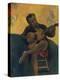The Guitarist, 1894 (Oil on Canvas)-Paul Gauguin-Premier Image Canvas