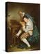 The Guitarist-Jean Baptiste Greuze-Premier Image Canvas