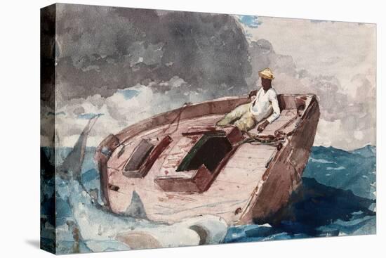 The Gulf Stream, 1899, by Winslow Homer, 1836-1910, American, realist painting,-Winslow Homer-Stretched Canvas