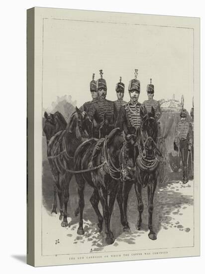The Gun Carriage on Which the Coffin Was Conveyed-John Charlton-Premier Image Canvas