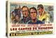 The Guns of Navarone, Belgian Movie Poster, 1961-null-Stretched Canvas