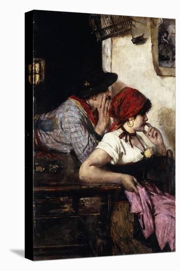 The Gypsy Couple, 1887-Alfred Roll-Premier Image Canvas