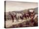 The Halted Stagecoach-Frederic Sackrider Remington-Premier Image Canvas