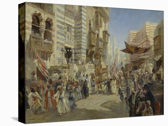 The Handing over of the Sacred Carpet in Cairo, 1876-Konstantin Yegorovich Makovsky-Premier Image Canvas