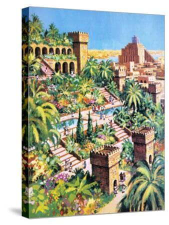 The Hanging Gardens Of Babylon Giclee Print Green Art Com The Hanging Gardens Of Babylon Giclee Print Green Art Com