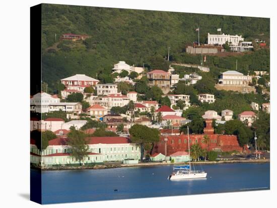 The Harbor at Charlotte Amalie, St. Thomas, Caribbean-Jerry & Marcy Monkman-Premier Image Canvas