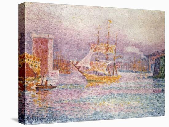 The Harbour at Marseilles, 1907-Paul Signac-Premier Image Canvas