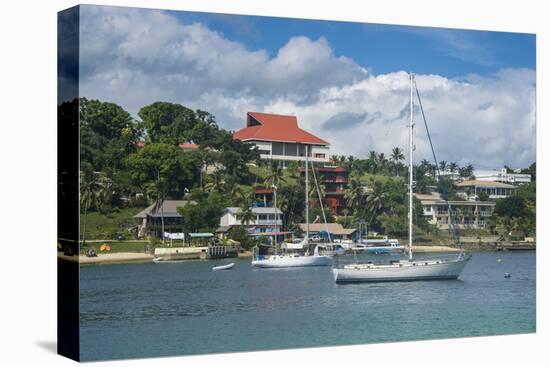 The harbour of Port Vila, Efate, Vanuatu, Pacific-Michael Runkel-Premier Image Canvas