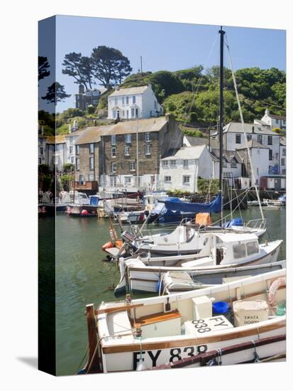 The Harbour, Polperro, Cornwall, England, United Kingdom, Europe-David Clapp-Premier Image Canvas