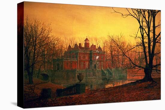 The Haunted House-John Atkinson Grimshaw-Premier Image Canvas