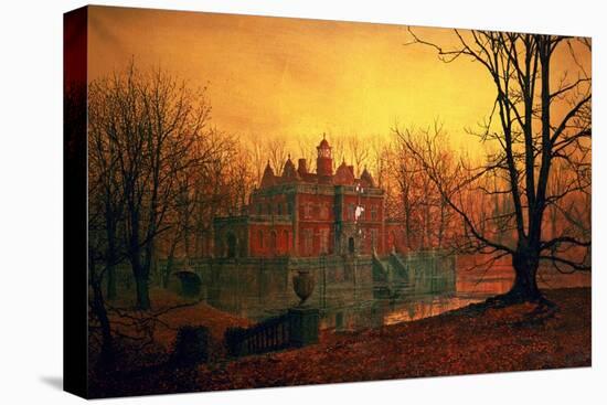 The Haunted House-John Atkinson Grimshaw-Premier Image Canvas
