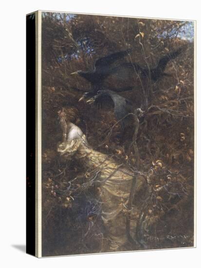 The Haunted Wood C1903-Arthur Rackham-Premier Image Canvas