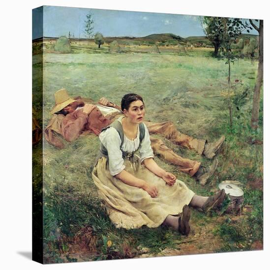 The Haymakers, 1877-Jules Bastien-Lepage-Premier Image Canvas