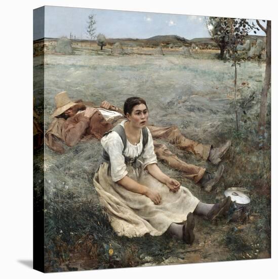 The Haymakers, 1880-Jules Bastien-Lepage-Premier Image Canvas