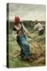 The Haymakers, 1888 (Oil on Canvas)-Julien Dupre-Premier Image Canvas