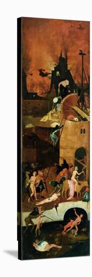 The Haywain: Right Wing of the Triptych Depicting Hell, circa 1500-Hieronymus Bosch-Premier Image Canvas