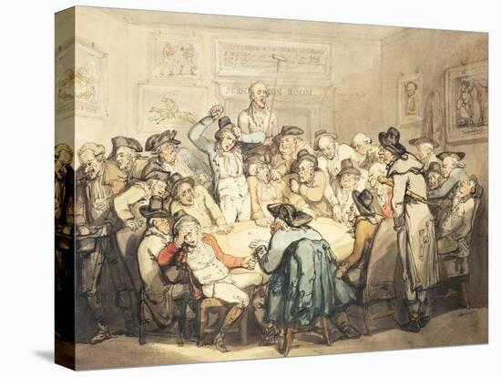 The Hazard Room, England, 1792-Thomas Rowlandson-Premier Image Canvas