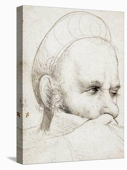 The Head of a Crossbowman Taking Aim, 1514-5-Hans Holbein the Elder-Premier Image Canvas