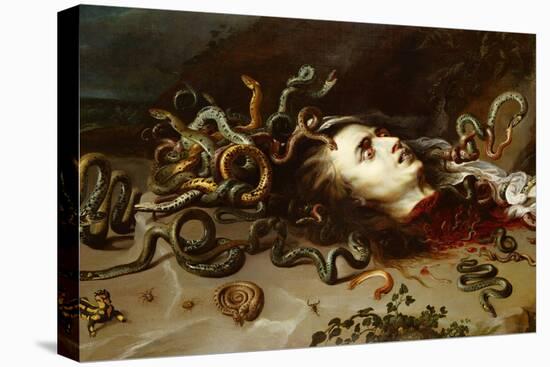 The Head of Medusa, circa 1618-Peter Paul Rubens-Premier Image Canvas