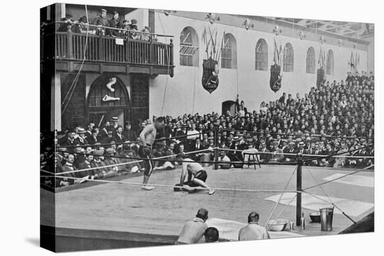 The Heavyweight Championship at Aldershot, c1901, (1903)-C Knight-Premier Image Canvas