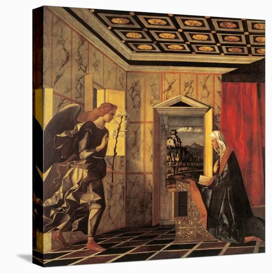 The Herald Angel and the Annunciation-Giovanni Bellini-Premier Image Canvas