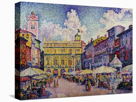 The Herb Market, Verona-Paul Signac-Premier Image Canvas