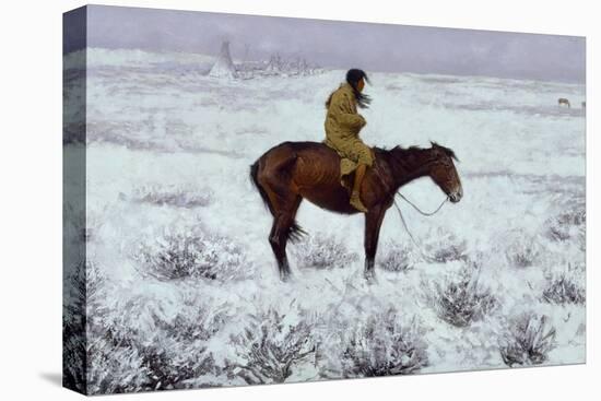 The Herd Boy-Frederic Sackrider Remington-Premier Image Canvas