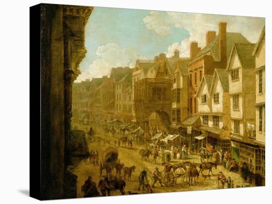 The High Street, Exeter, 1797-John White Abbott-Premier Image Canvas
