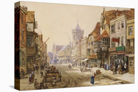 The High Street, Salisbury-Louise J. Rayner-Premier Image Canvas