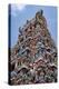 The highly decorative Gopuram (entrance tower) to Sri Srinivasa Perumal Hindu Temple, Singapore-Martin Child-Premier Image Canvas