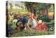 The Hireling Shepherd-William Holman Hunt-Premier Image Canvas