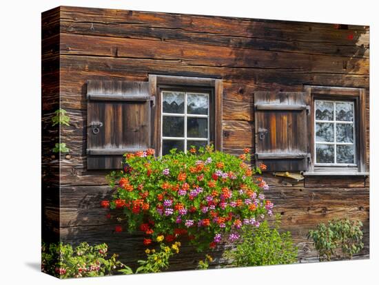 The historic alpine settlement Gerstruben in the Allgau near Oberstdorf. Germany, Bavaria-Martin Zwick-Premier Image Canvas