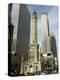 The Historic Water Tower, Near the John Hancock Center, Chicago, Illinois, USA-R H Productions-Premier Image Canvas