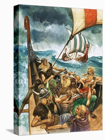 The History of Our Wonderful World: The Vikings-Peter Jackson-Premier Image Canvas