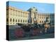 The Hofburg with Carriage, Vienna, Austria-Peter Thompson-Premier Image Canvas