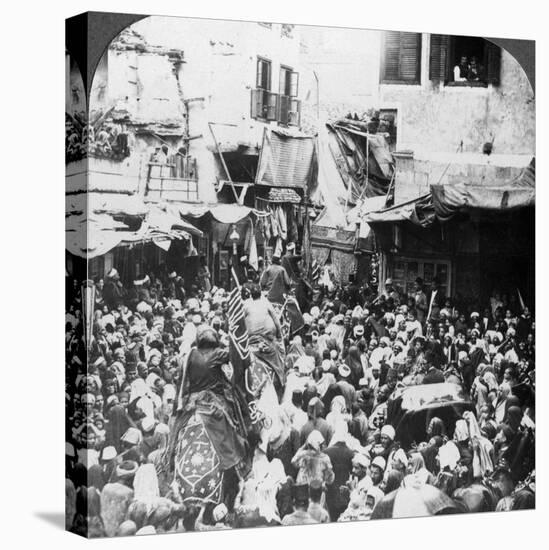 The Holy Carpet Parade with the Mahmal, Cairo, Egypt, 1905-Underwood & Underwood-Premier Image Canvas