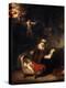 The Holy Family, 1645-Rembrandt van Rijn-Premier Image Canvas