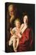 The Holy Family by Jacob Jordaens-Jacob Jordaens-Premier Image Canvas